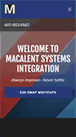 Mobile Screenshot of macalent.com